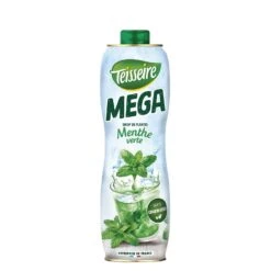 Teisseire Green Mint Flavor Syrup Mega 130cl
