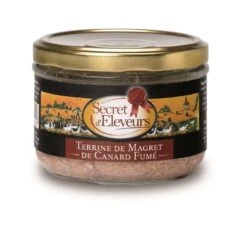 Secret D'Eleveurs Smoked Duck Brest Terrine (180g)