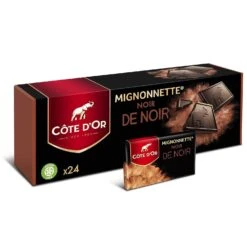 Cote D'Or - Dark Chocolate Mignonettes Box Of 24 Miniatures - 240 G