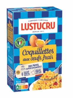 LUSTUCRU Coquillettes Pasta 250g Box