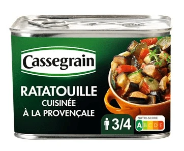 Cassegrain Ratatouille Provençal - 660g 3 Cassegrain Ratatouille Provençal - 660g