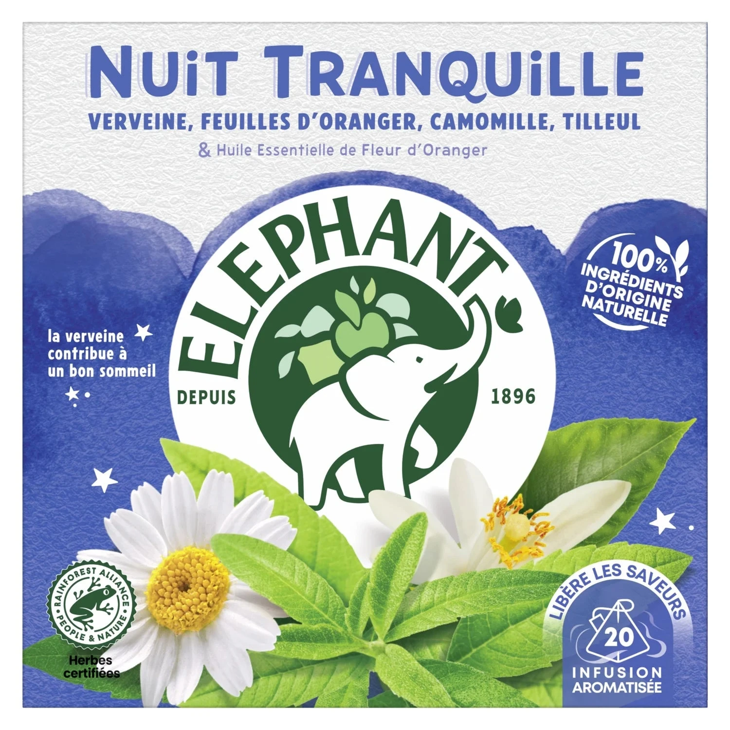 ELEPHANT Verbena Infusion Quiet Night 30g 3 ELEPHANT Verbena Infusion Quiet Night 30g