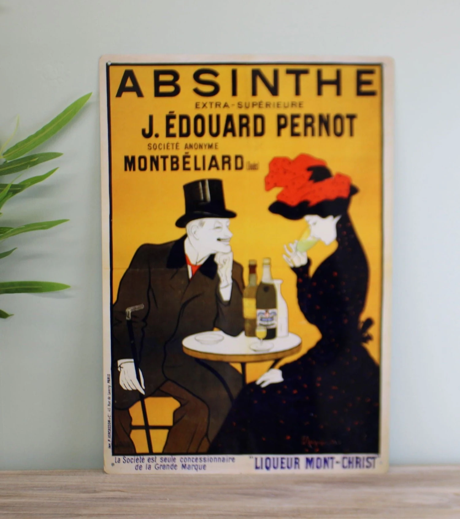 Vintage Metal Sign - Retro Advertising - Absinthe 4 Vintage Metal Sign - Retro Advertising - Absinthe - Image 2