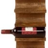 Wall Mounted Wooden Wine Rack 1 Wall Mounted Wooden Wine Rack -Mon Panier Shop N0506