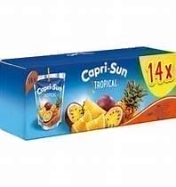 ***PROMO FLASH*** Capri-Sun Tropical Fruit Juice Drink Pockets 14x20ml