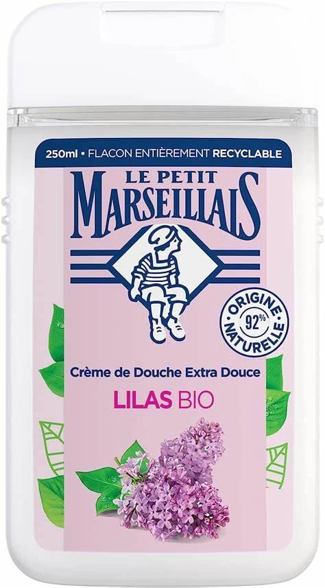 Le Petit Marseillais, Extra Gentle Shower Cream Organic Lilac 250ml. 3 Le Petit Marseillais, Extra Gentle Shower Cream Organic Lilac 250ml.