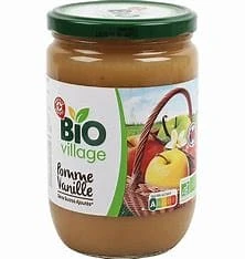 Bio Village Apple Without Added Sugars 625g