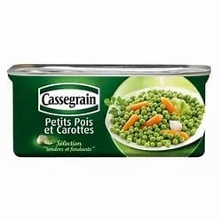 Cassegrain Tender And Melting Peas And Carrots 200g