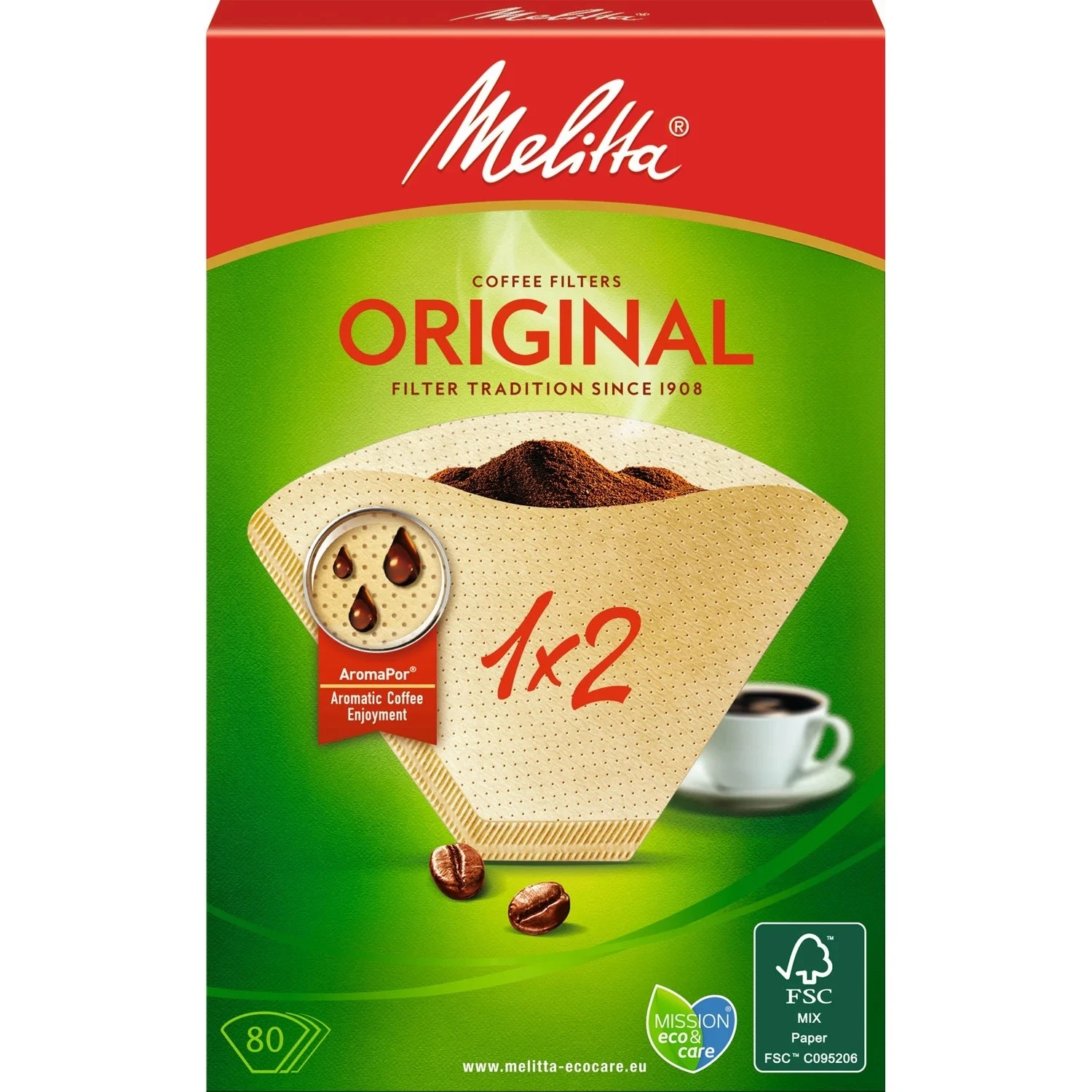 Melitta Coffee Filter .1X2 MELITA 3 Melitta Coffee Filter .1X2 MELITA