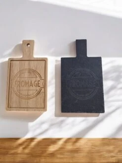 Wood & Slate Mini Platters, Display Pack Of 24 -Mon Panier Shop S KG0284M 2