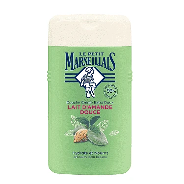 Le Petit Marseillais Sweet Almond Milk Shower Cream 250ml 3 Le Petit Marseillais Sweet Almond Milk Shower Cream 250ml