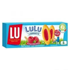 LU Lulu Raspberry Boats 120g