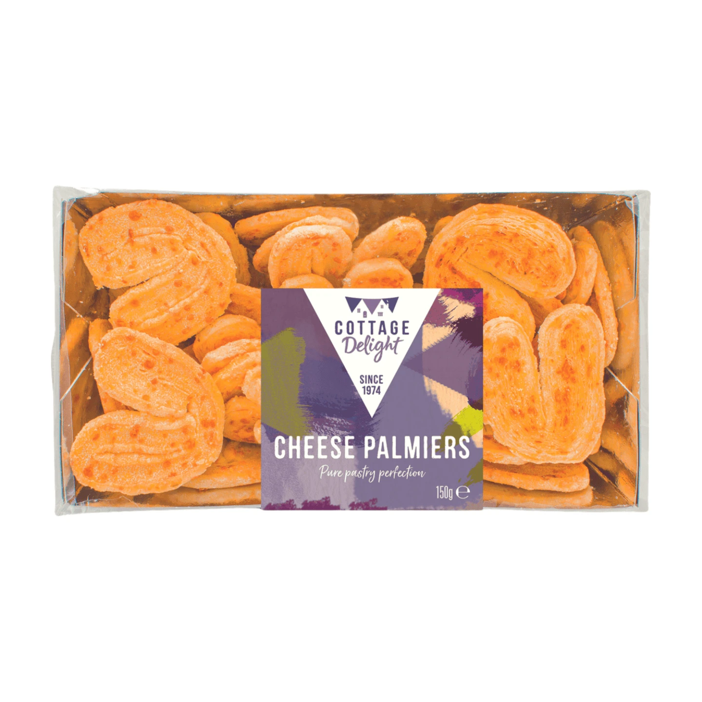 Cottage Delight Cheese Palmiers (150g) 3 Cottage Delight Cheese Palmiers (150g)