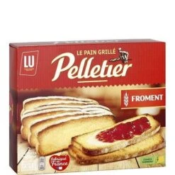 Pelletier Toasted Wheat Bread Made In France 2x12 Slices 500g