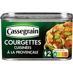 Cassegrain Courgettes Cooked Provençal Style 375g