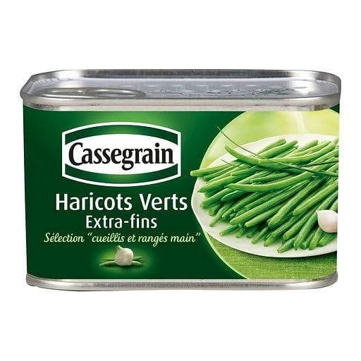 Cassegrain Extra Fine Hand-picked Green Beans 220g 3 Cassegrain Extra Fine Hand-picked Green Beans 220g