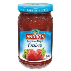 ANDROS Light Strawberry Jam 350g