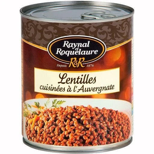 Raynal Et Roquelaure Lentils Cooked In Auvergne Style 410g 3 Raynal Et Roquelaure Lentils Cooked In Auvergne Style 410g