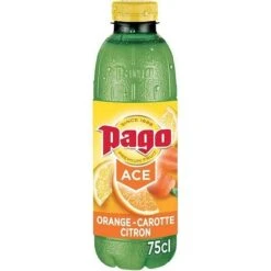 Pago Fruit Drink Ace Orange Carrot And Lemon 75cl