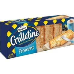 Pasquier Wheat Grilletine Toasts - X18 - 242g