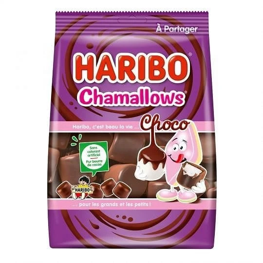 Haribo Chamallows Choco Sweets 160g 3 Haribo Chamallows Choco Sweets 160g
