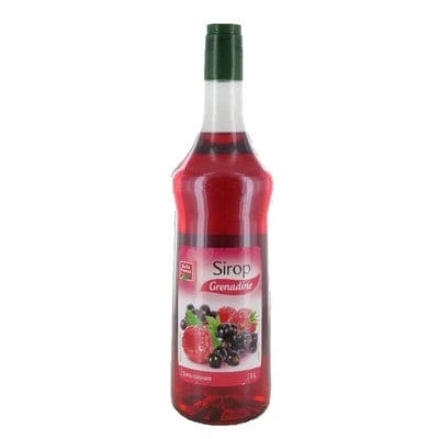 BELLE FRANCE Grenadine Syrup 1L 3 BELLE FRANCE Grenadine Syrup 1L