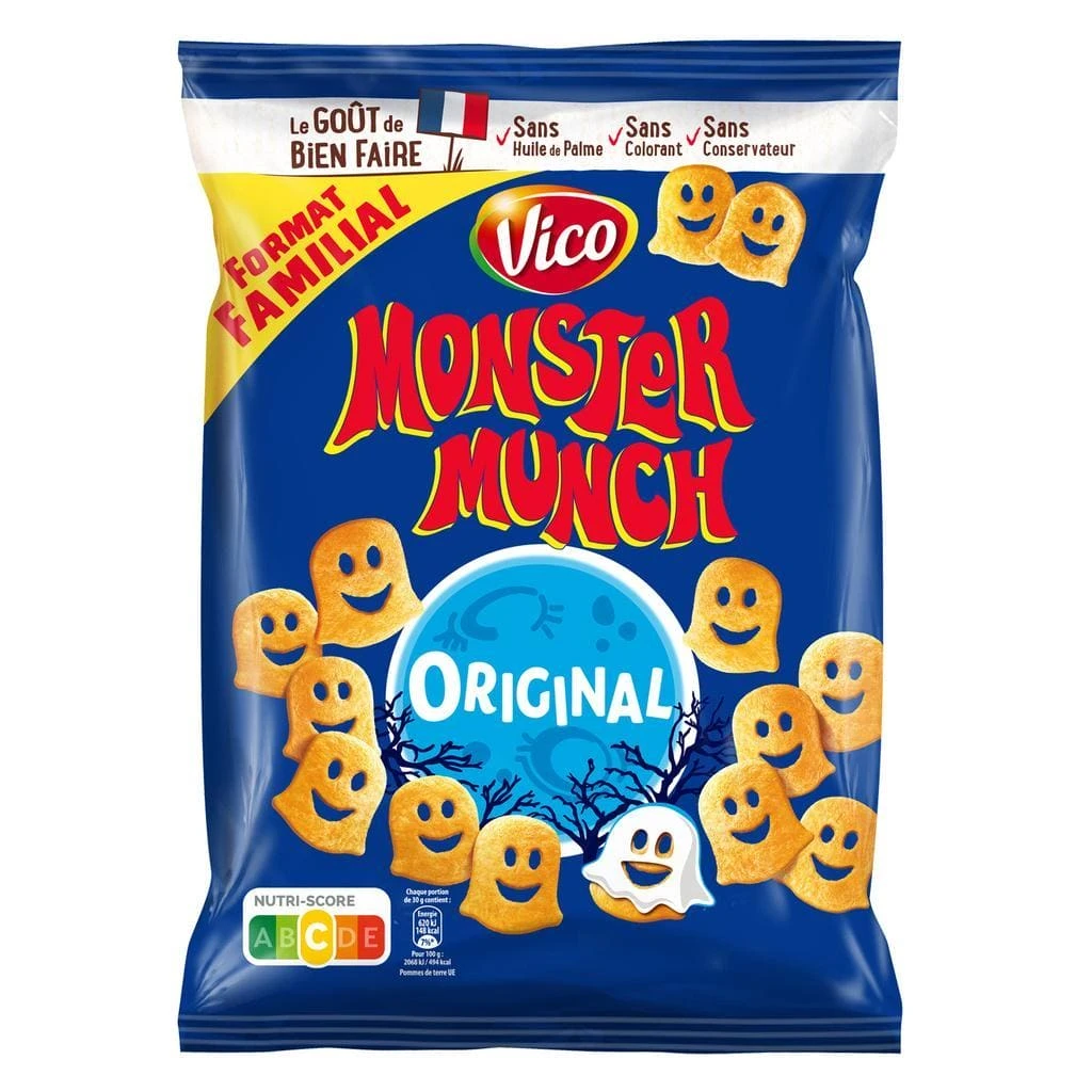VICO Monster Munch Original Salty 135g 3 VICO Monster Munch Original Salty 135g
