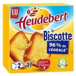 Heudebert Crispbread 2x17 Pieces 290g