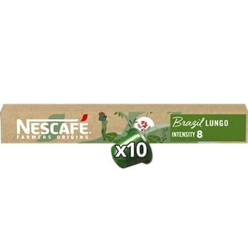 Nescafé Café Farmers Brazil X10 - 44g 3 Nescafé Café Farmers Brazil X10 - 44g