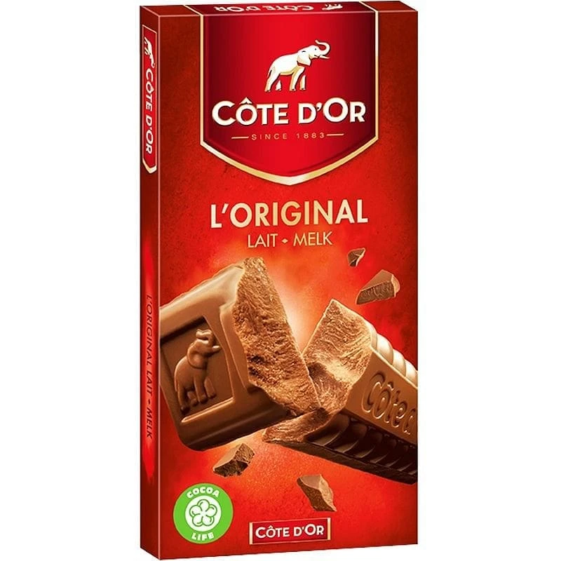 Cote D'Or Milk Chocolate Bar 100g 3 Cote D'Or Milk Chocolate Bar 100g