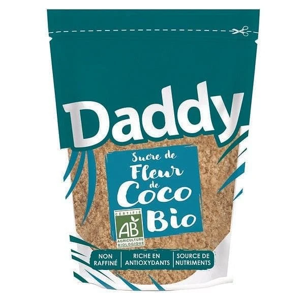 Daddy Organic Coconut Blossom Sugar 230g 3 Daddy Organic Coconut Blossom Sugar 230g