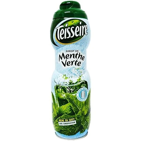 Teisseire Green Mint Flavor Syrup 60cl 3 Teisseire Green Mint Flavor Syrup 60cl